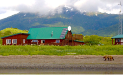 Bärenbeobachtung: Katmai Wilderness Lodge